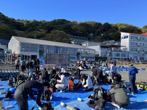 セッティング風景