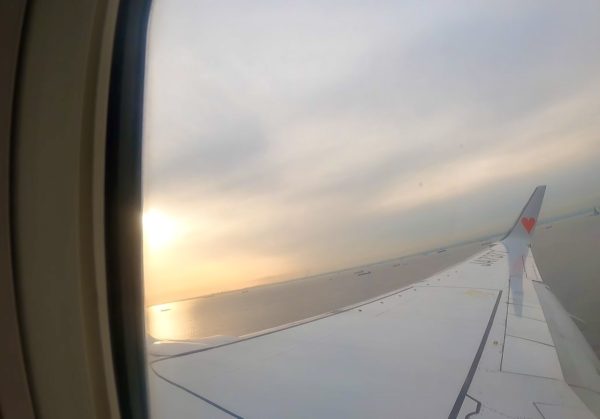 飛行機の写真