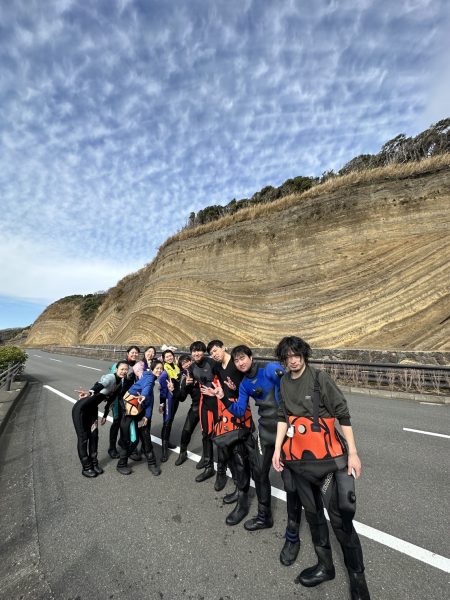 伊豆大島の地層
